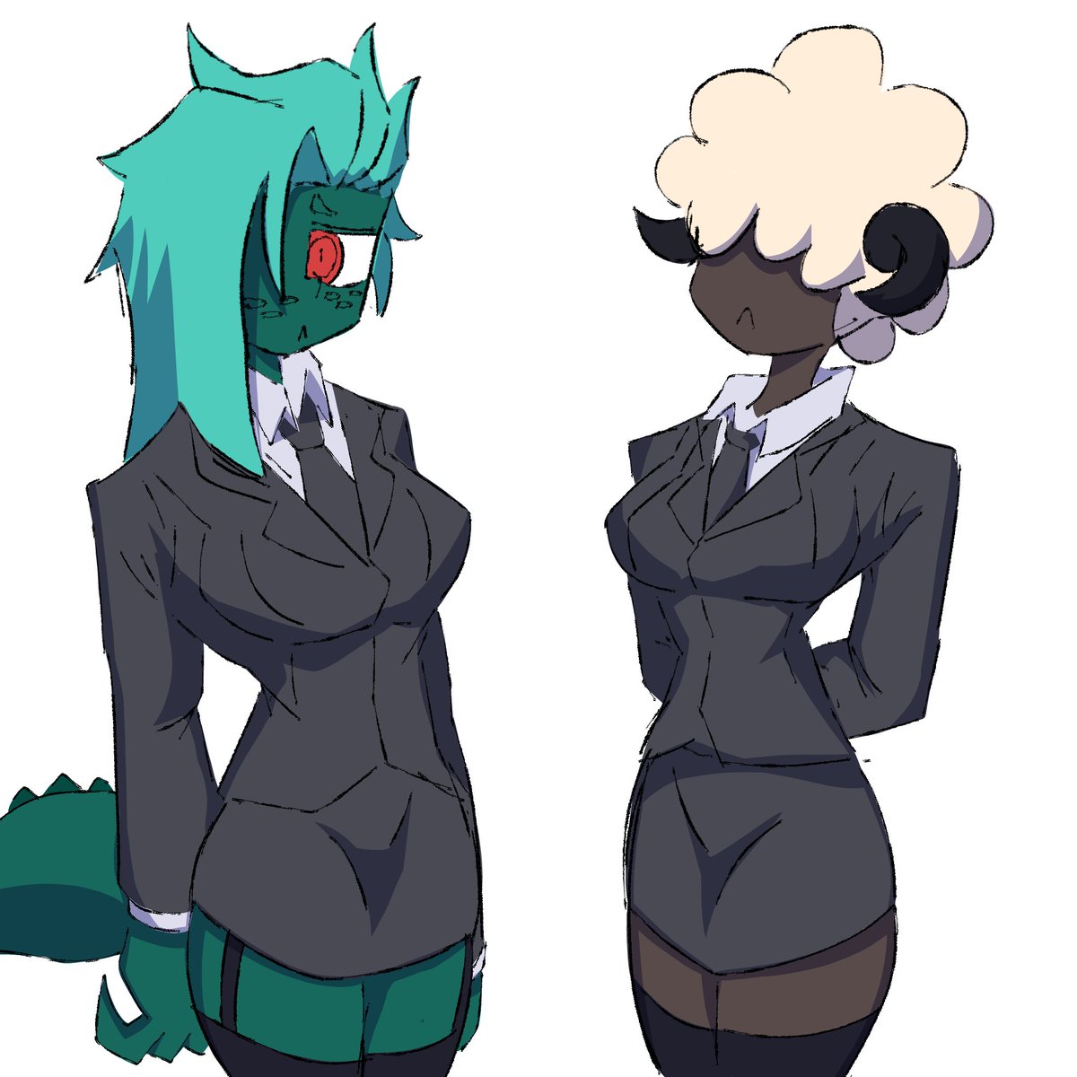 Rayhixentity99's tweet photo. Ocs I accidentally made during my DTIYS on Instagram, I love they're design XD https://t.co/pCzRUgoRps