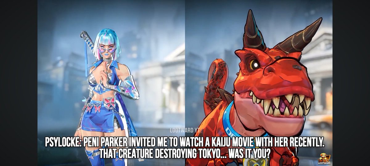 TH0RJANE's tweet photo. we actually got characters making godzilla references to devil dinosaur AJSKSKSKSKSK https://t.co/ceW2WOa2j6