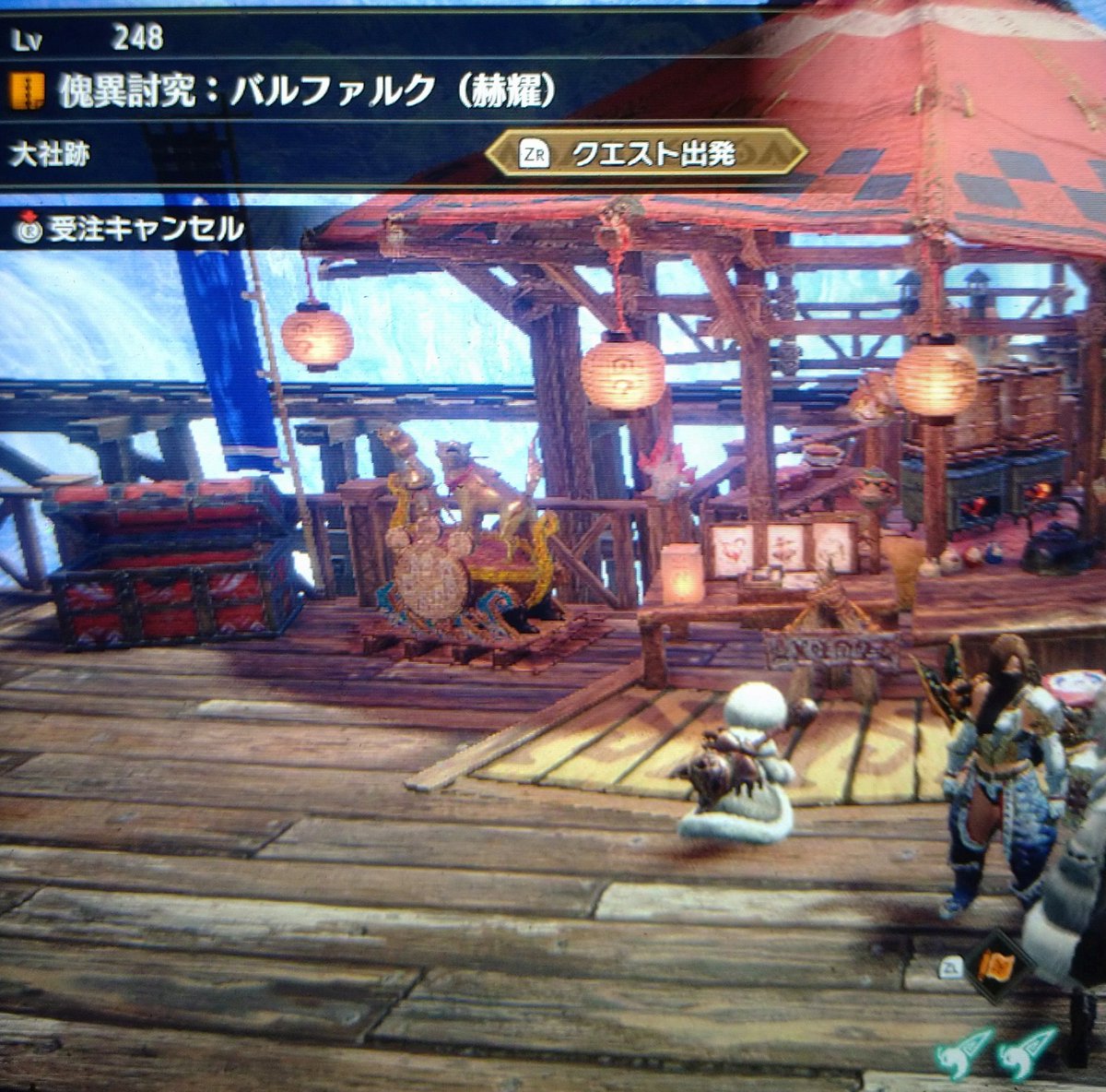 clothcatch's tweet photo. 「MHサンブレイク」＃MHサンブレイク

現在は、バルファルクのLv上げしてますw
最大Lv迄上げようかと。
ではでは(^^)/ https://t.co/AiLSV0qSL7