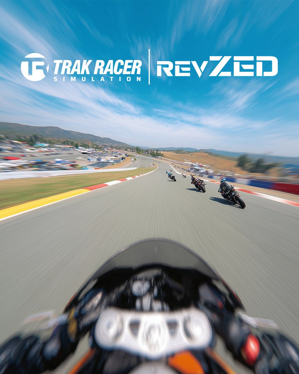 trak_racer's tweet photo. Trak Racer x RevZED. A partnership that symbolises more than just sim racing. https://t.co/m3aypaPHwg