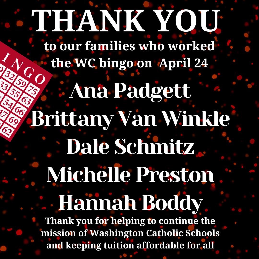 Washington Catholic Schools tweet media