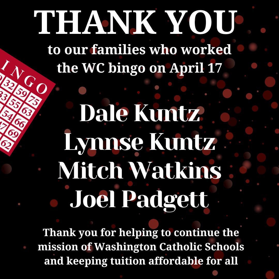 Washington Catholic Schools tweet media