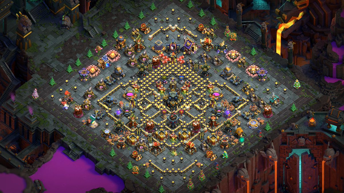 Pranak_666's tweet photo. 🔥 TH17 RING HYBRID BASE 🔥
Anti 3 Star layout designed to confuse attackers and protect loot 🛡️⚔️

📌 Copy Base Link:
https://t.co/0hMw8TGBlT

Would your army 3-star this base? 👀

#ClashOfClans #COC #TH17 #TH17Base #HybridBase #RingBase #COCBase #Anti3Star #Supercell https://t.co/ZSkzQ5S43c