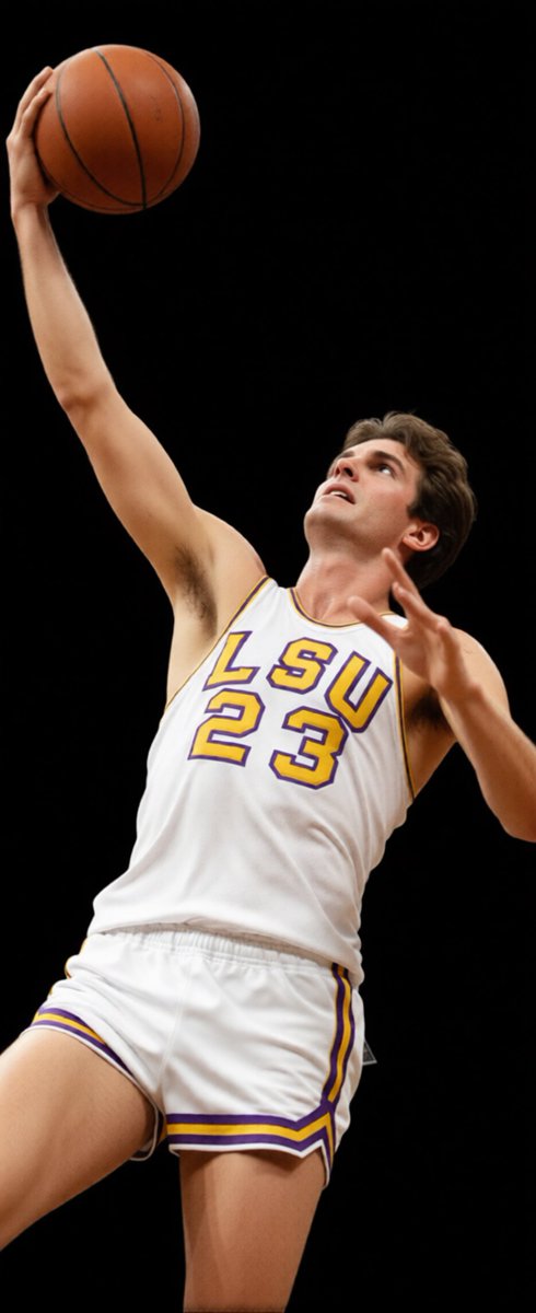 dbgiant's tweet photo. Colorized 1968 and 1970 photos of LSU All-American Pete Maravich https://t.co/RkPCmBGX7Q