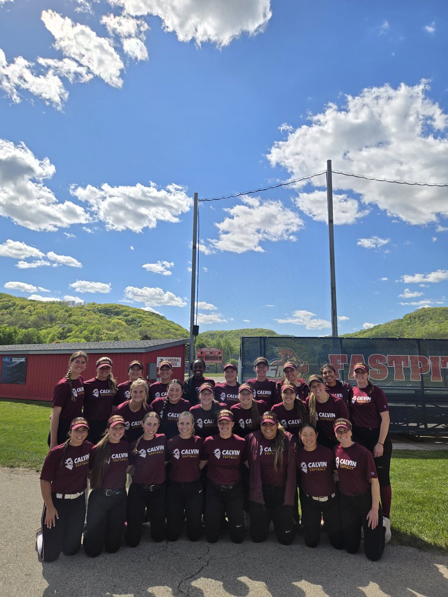 CalvinSoftball's tweet photo. We. Have. Arrived! Tourney Time!  #csb #Team51 🥎 https://t.co/78JUWq4KiB