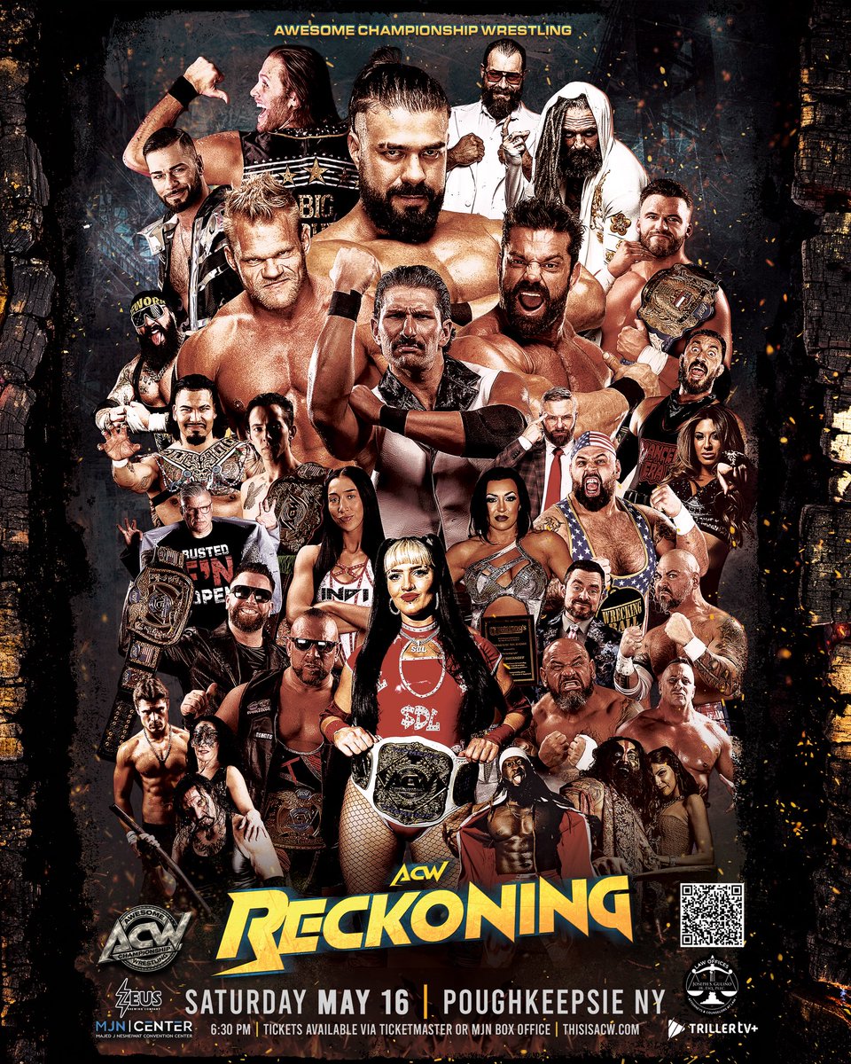 this_is_acw's tweet photo. This Saturday ACW returns to Poughkeepsie,NY! https://t.co/o5qYCw4gYj

#HudsonValley #Poughkeepsie #ProWrestling  #AEW #AEWDynamite https://t.co/uNX8GpO0OV