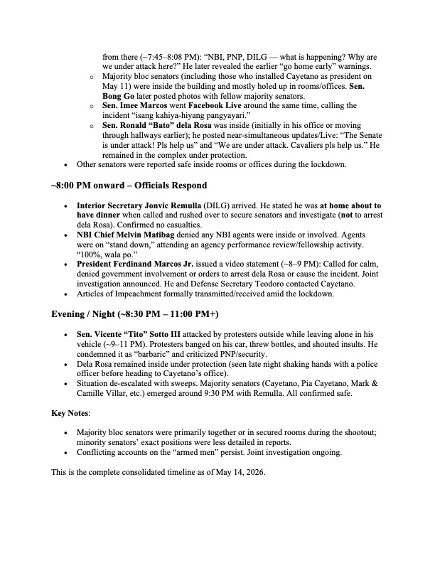 mlq3's tweet photo. In any confused situation first order of business is to create a timeline to help establish a chronology that will reveal inconsistencies or details that require further study. It should be even easier nowadays with AI to quickly go through media reports. So here's my AI effort. https://t.co/wkYm6Nca5t