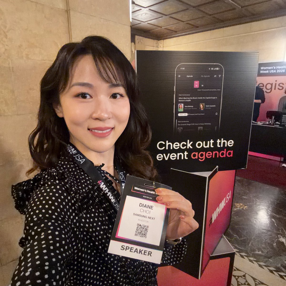 dianechoi21's tweet photo. The most exciting thing about wearables is that we’re just scratching the surface rn. So many more biometrics to track - to get ever more accurate in measuring every patient’s personal baseline. Still so much work to be done

Thrilled that I got to brainstorm on stage at Women’s Health Week USA