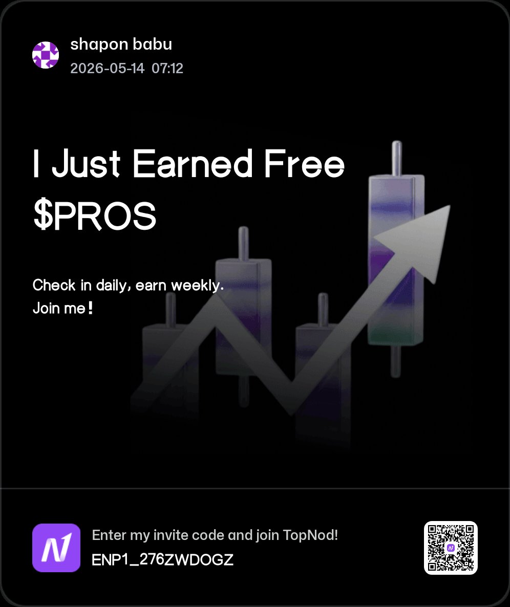 Shoriful728's tweet photo. @dr_siku_913 @shapon_05
@Shapon473329 @MdShan1250207
@Selim12r

I’m earning weekly $PROS rewards in TopNod Energy Park. Join me and start collecting Energy!
https://t.co/WYwPVJwaGO https://t.co/Hy7wF9KFzu
