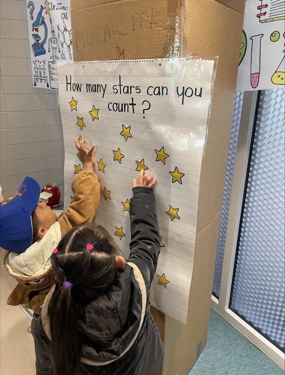 MPkd24's tweet photo. Q369 Students celebrated space week by incorporating  their math and literacy skills. https://t.co/Hp5VaMgbCa