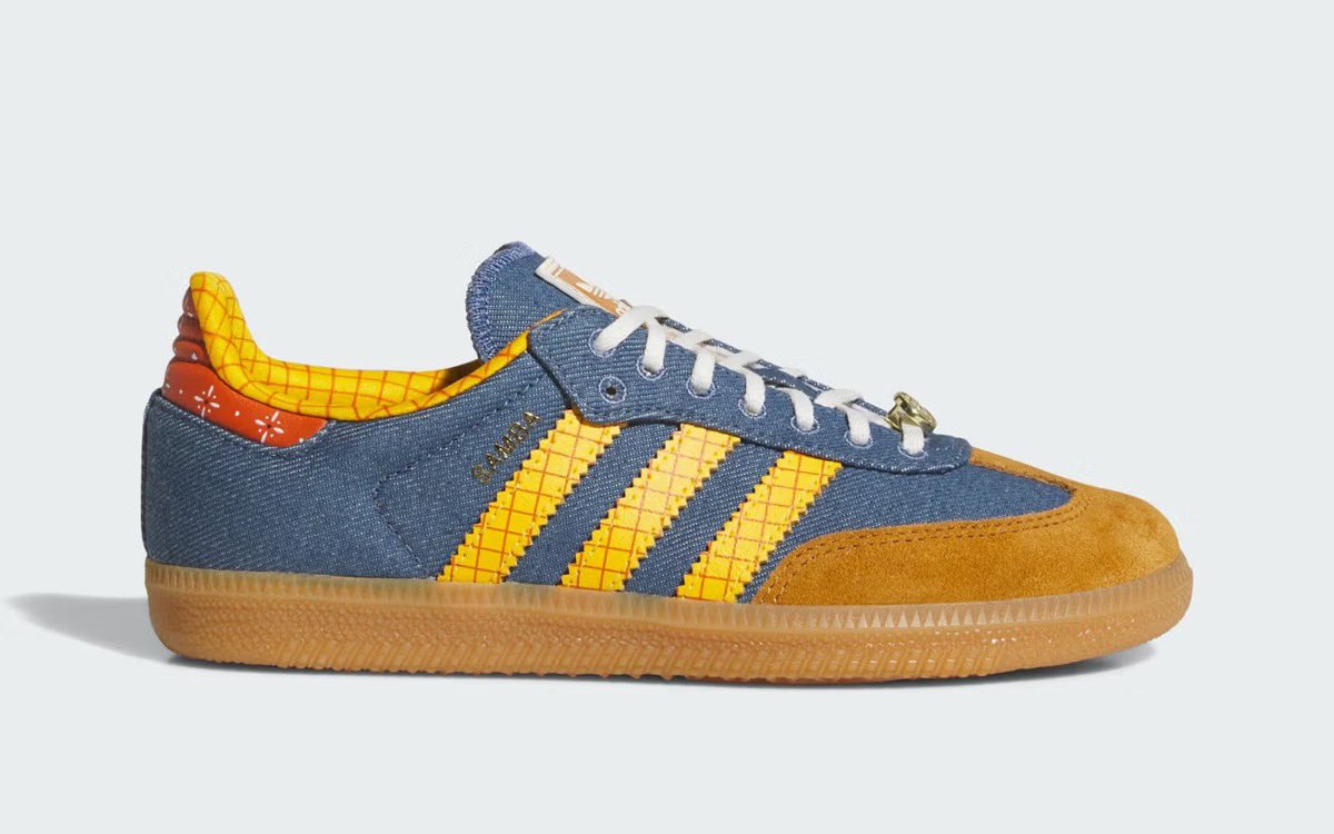 uptod4te's tweet photo. Toy Story x adidas Samba “Woody”が発売予定 ［LA3985］【トイストーリー アディダス サンバ ウッディ】
https://t.co/CzExnceAvl https://t.co/RVaQECmGTd