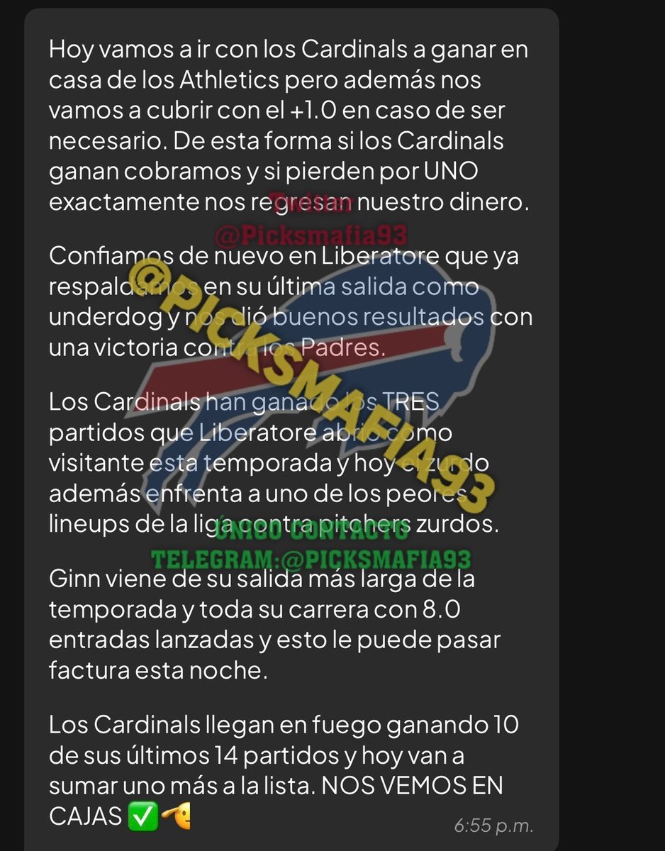 PICKS DE TIPSTERS GRATIS tweet media
