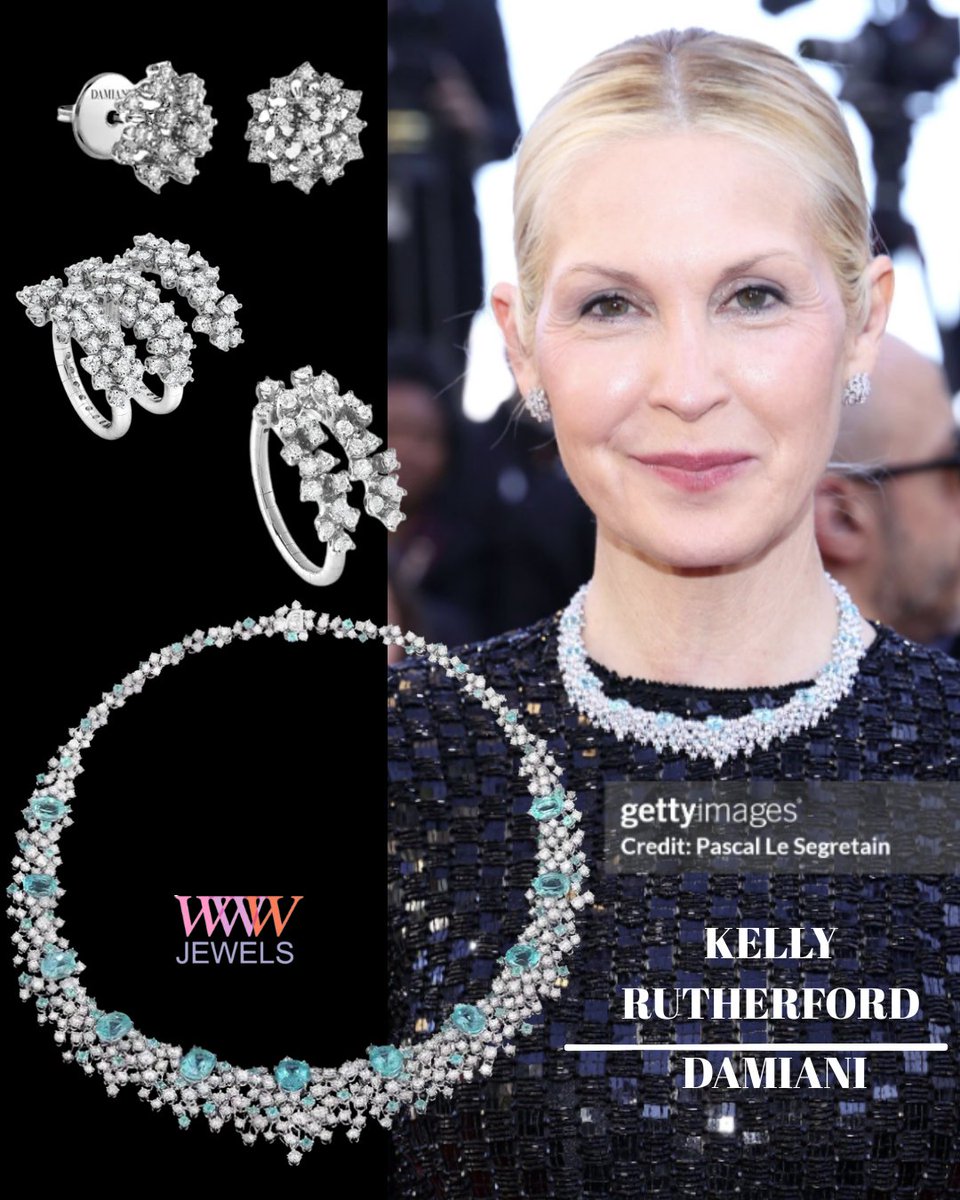 wwwjewelsdaily's tweet photo. #kellyrutherford wearing Damiani at #cannes https://t.co/jOAb6aTWAy