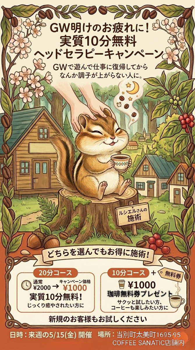 COFFEE SANATIC 当別町の自家焙煎珈琲豆店 tweet media