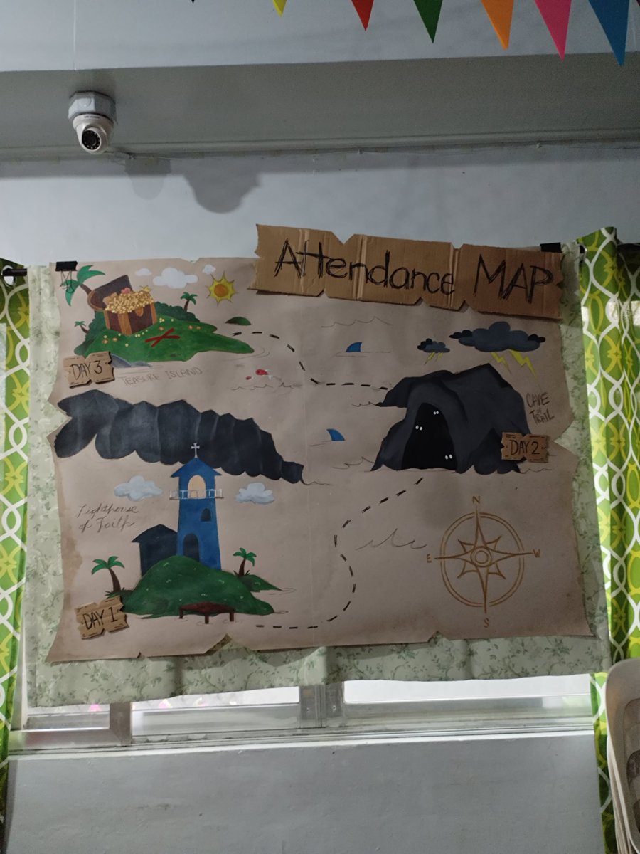 katami_artz's tweet photo. I made church DVBS decors, a big map and paper machete whale✨ with the theme Exploration! 

#artbyme #finearts #artsandcrafts  #artsharing https://t.co/lthU7EyfTc
