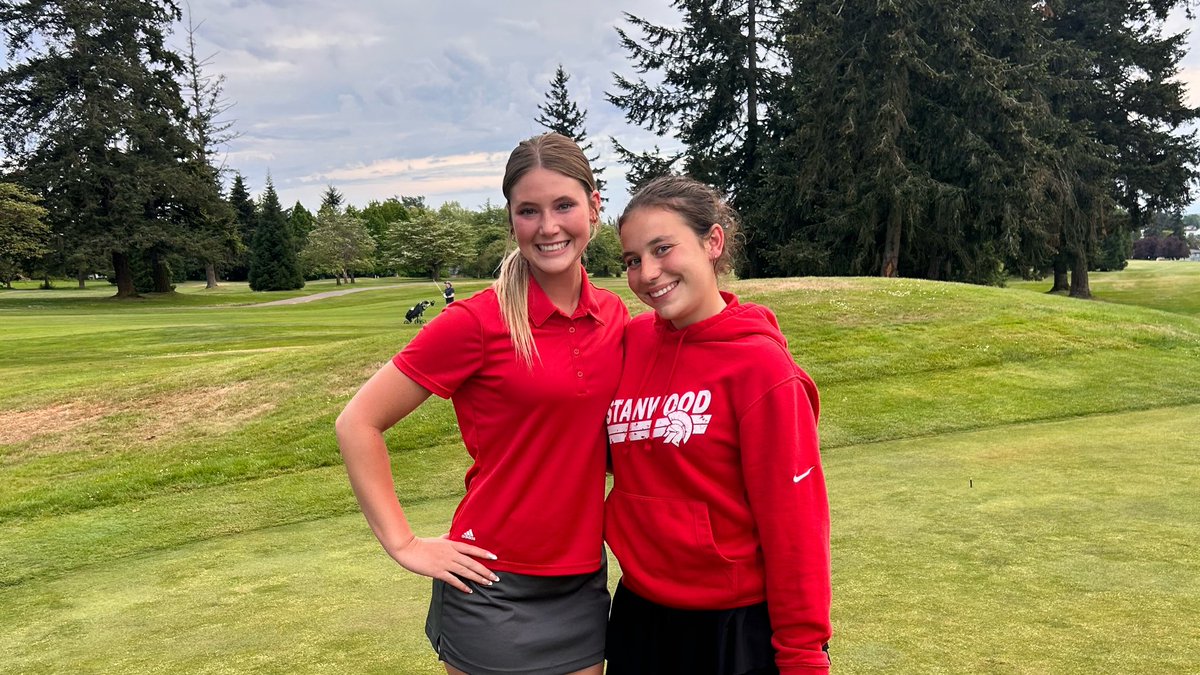 go_shsspartans's tweet photo. On To State‼️⛳️ Congrats to freshman Makayla Jones who qualified for State representing #SpartanGirlsGolf and Senior Gracie Price as an alternate! https://t.co/LaooPMyuIO
