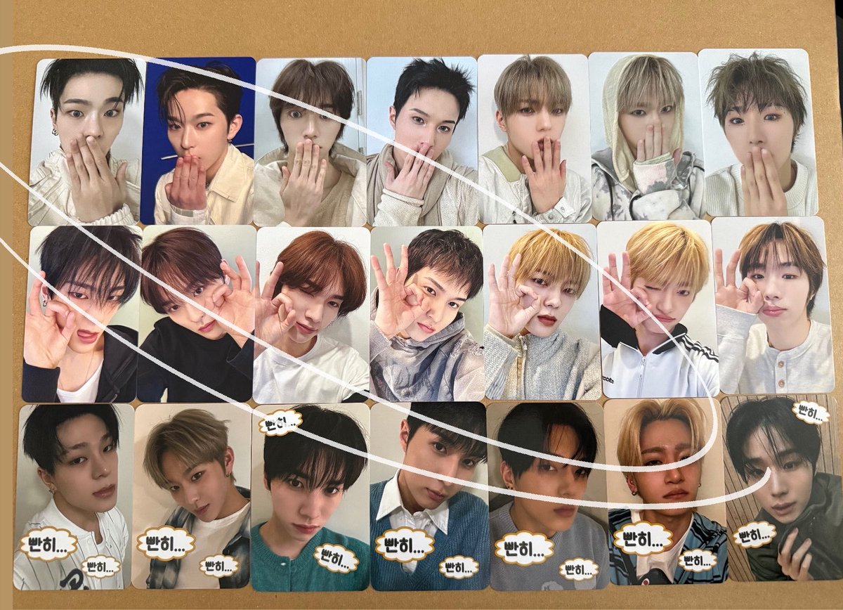 zeuns_'s tweet photo. WHIB 휘브  トレカ 포카  特典 交換　買取　sale 양도

【譲】　画像

【求】
買取 
※ジュンミン、イジョン　1.5/枚
他　1.0/枚
また、未所持ウォンジュン

郵送代負担で郵送対応◯
30日大阪手渡し◯
お気軽にお声掛けください🙂‍↕️ https://t.co/ATmMHmtrRe