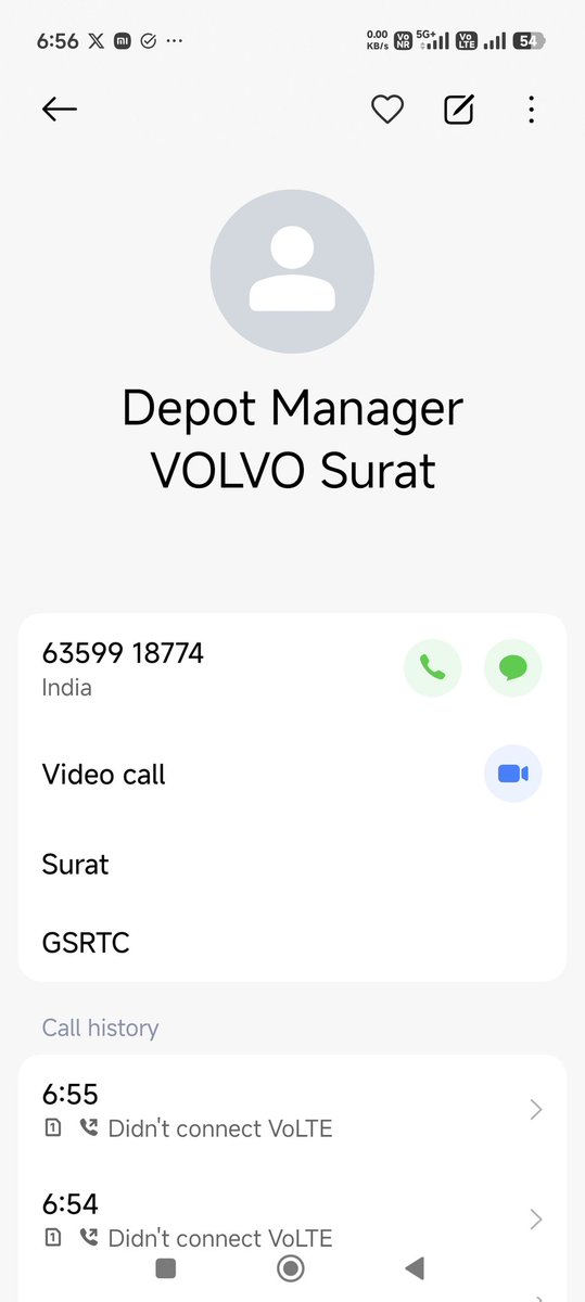 Tushar7881's tweet photo. Depo manage volvo not picking up calls @sanghaviharsh https://t.co/vyViFJcqeU