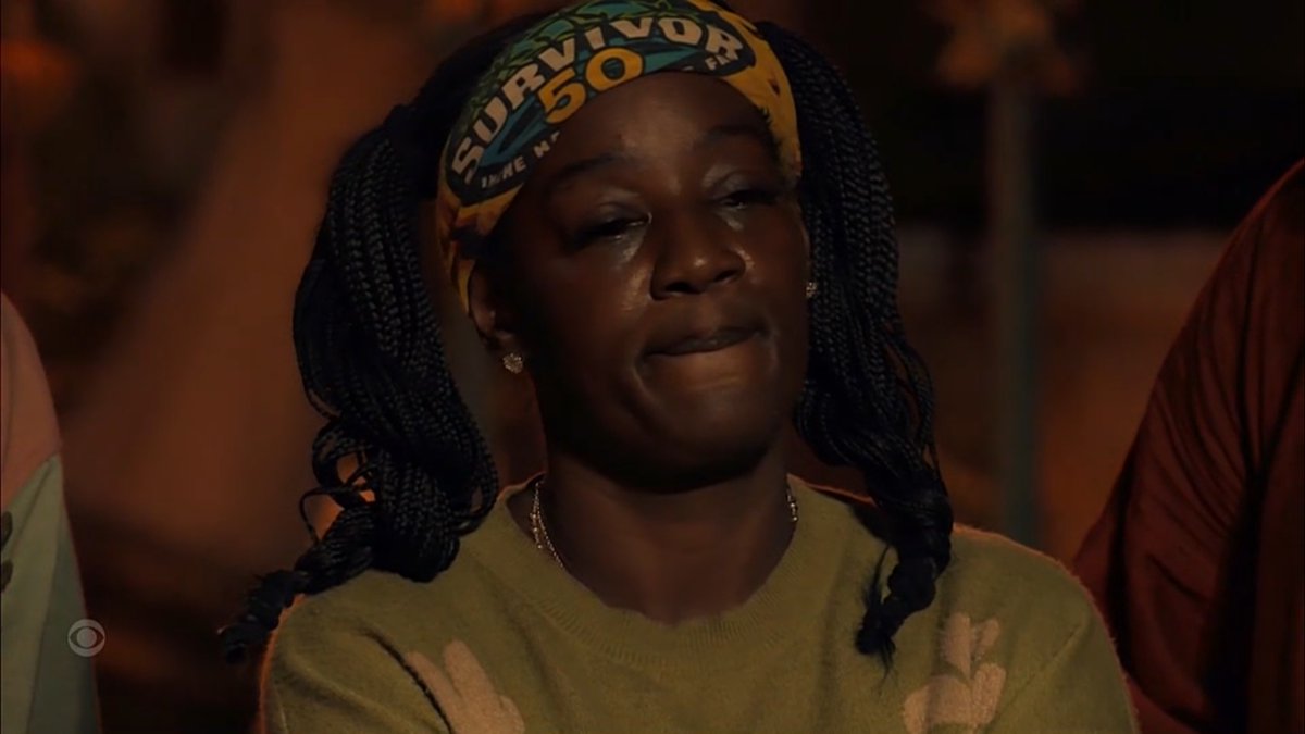 realitytvxfan's tweet photo. She would’ve been running the endgame if Ozzy didn’t open his mouth #Survivor #Survivor50 https://t.co/CKigM87Vz6