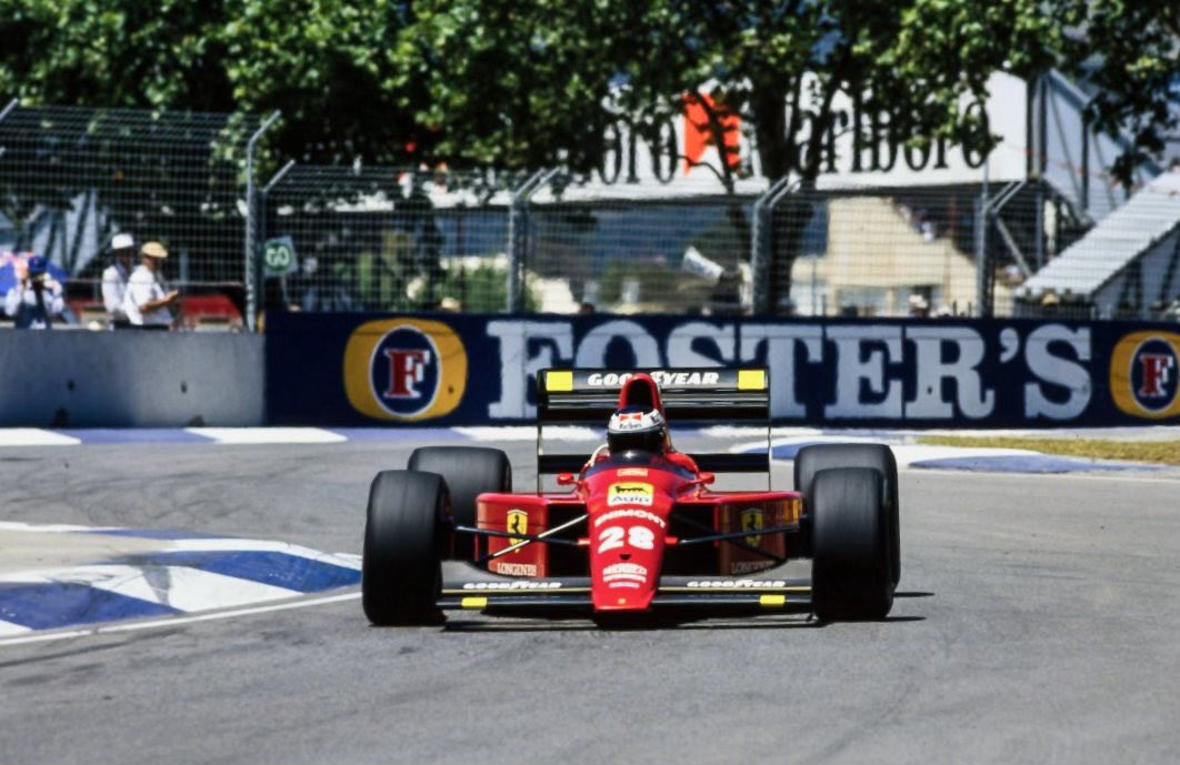 Adelaide_GP's tweet photo. Scuderia Ferrari’s Gerhard Berger at the 1989 Adelaide Grand Prix.

Image from Scuderia Ferrari HP. #F1 #Formula1 #Adelaide #AusGP #AdelaideAlive https://t.co/7BbJxwgPXY