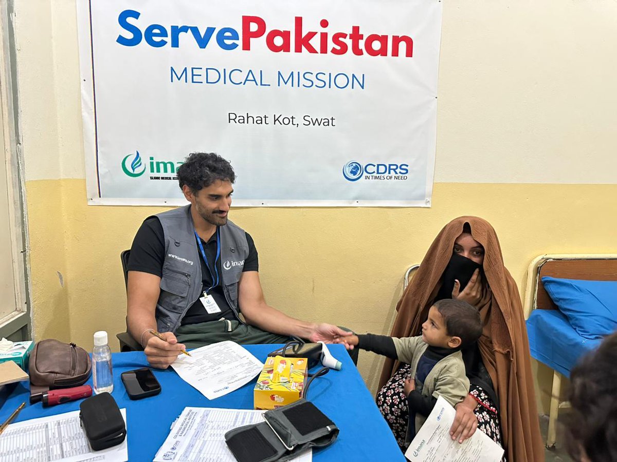 imanacares's tweet photo. ServePakistan continues to make a strong impact. In just three days, IMANA’s 6-member team has treated over 1,000 patients, delivering vital medical care and compassion to underserved communities.
Support the mission: https://t.co/etFHmCInh5

#IMANACares #ServePakistan https://t.co/X5Z6z5bbZ5