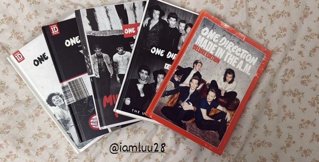 Concertgirl_'s tweet photo. My Gearbox Collection
#onedirection
#UpAllNight
#takemehome #MidnightMemories
#FOUR
#MadeintheAM https://t.co/LvAzSpHc3S