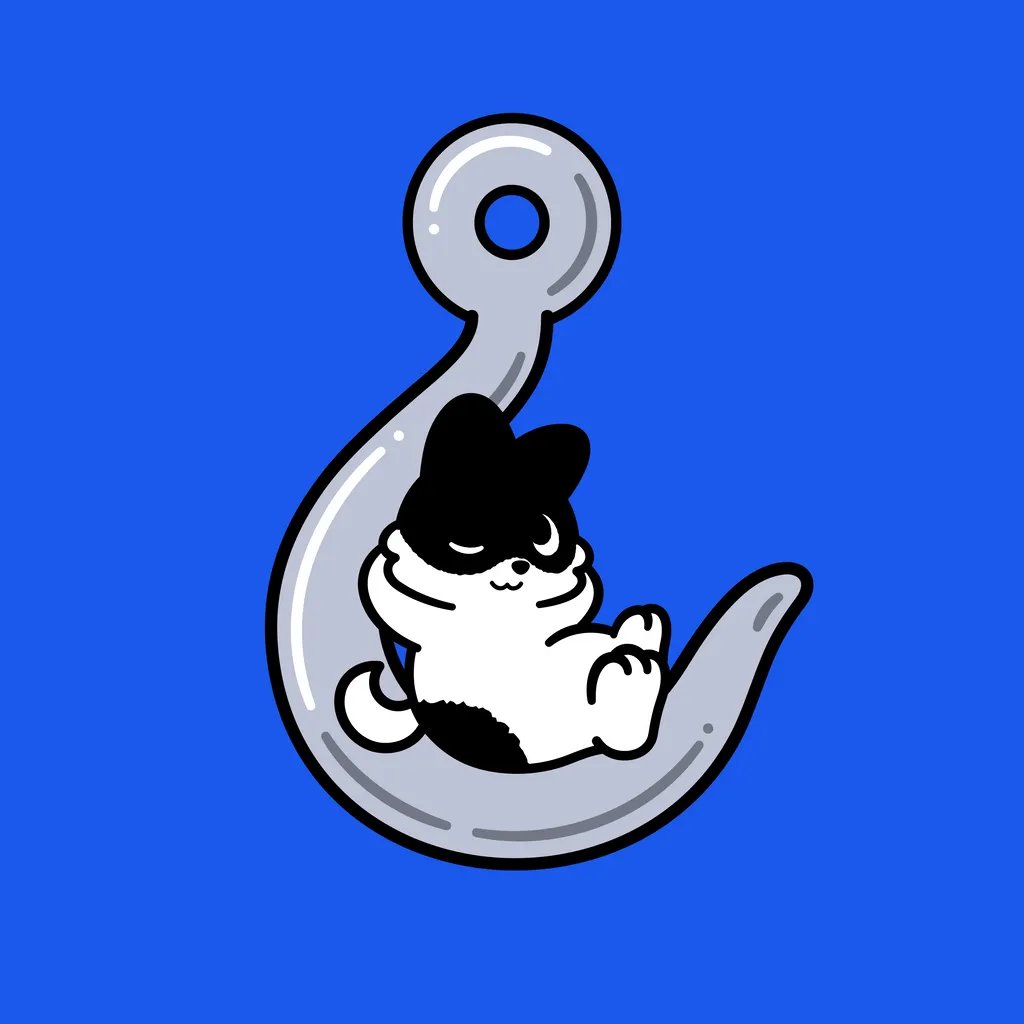 coinciana's tweet photo. のんびり待ってよ🐶🪝 https://t.co/iT7wz07iXa