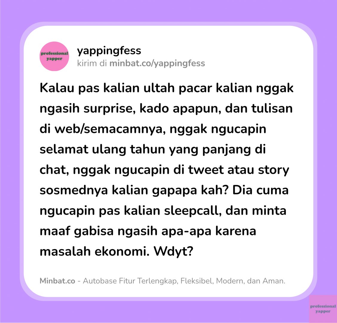 YAPPINGFESS tweet media