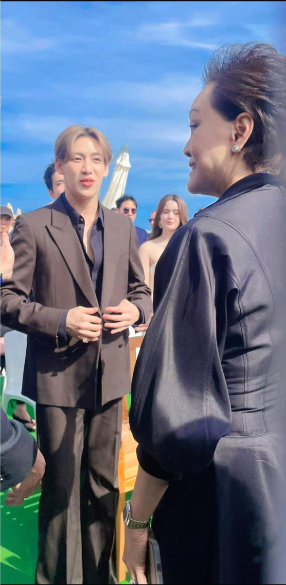 BamBamBooster's tweet photo. 260514 | Noonui Orjaow’s Facebook 
งานเปิดบูธไทย Thailand pavilion Opening ceremony in Cannes  ที่เทศกาลงานหนังเมืองคานส์ค่ะ ปีนี้มีหนังไทยเข้ารอบ 2 เรื่องนะ  ลุ้นๆ กันค่ะ 

#BamBamXCannes2026 #BamBam #Cannes2026 #CannesFilmFestival2026
@BamBam1A @Festival_Cannes
@MStudioMovies https://t.co/YpCdcvmqBy