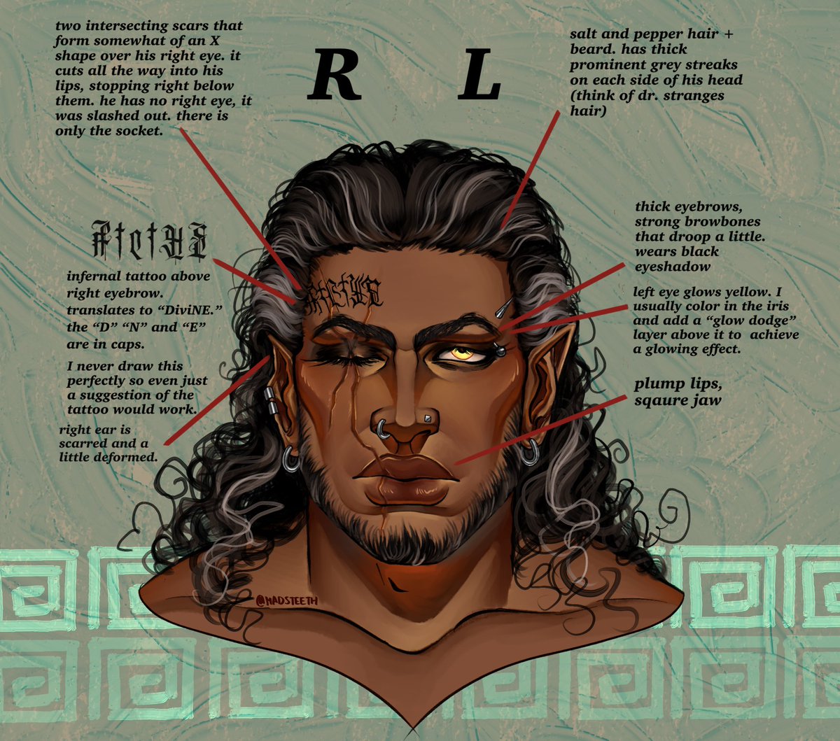 fangsteeth's tweet photo. finally updated denzel’s reference sheet !
#oc #durge #bg3 #originalcharacter #dnd #myart https://t.co/2a5kFdENTd