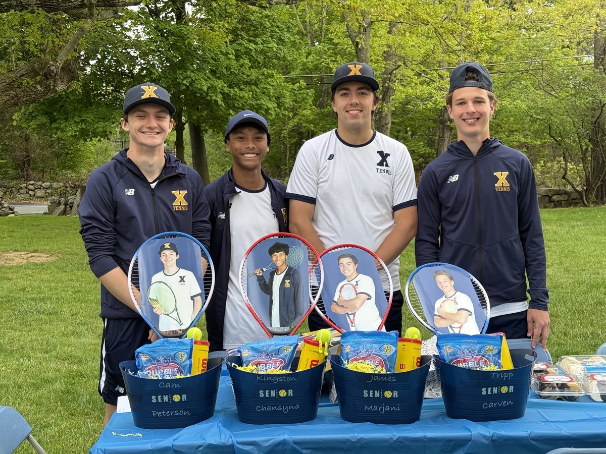 xbhstennis's tweet photo. Final Score:
Xaverian: 3
Feehan: 2
Hawks move to 12-3 on the season! Today, we celebrated Senior Day and four members of our program who have all been instrumental in building our culture. Thank you for everything and know this program is always home!
@GlobeSchools @MassLiveHS https://t.co/L7M1yW8VYp