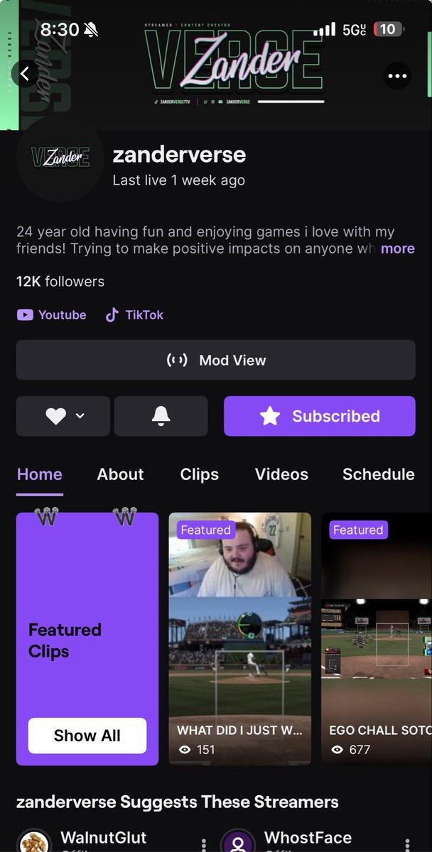 DidZanderGo's tweet photo. Please come back to us @zanderverse. I have had a number of DMs (0) asking where you have been https://t.co/n4baehSsqJ