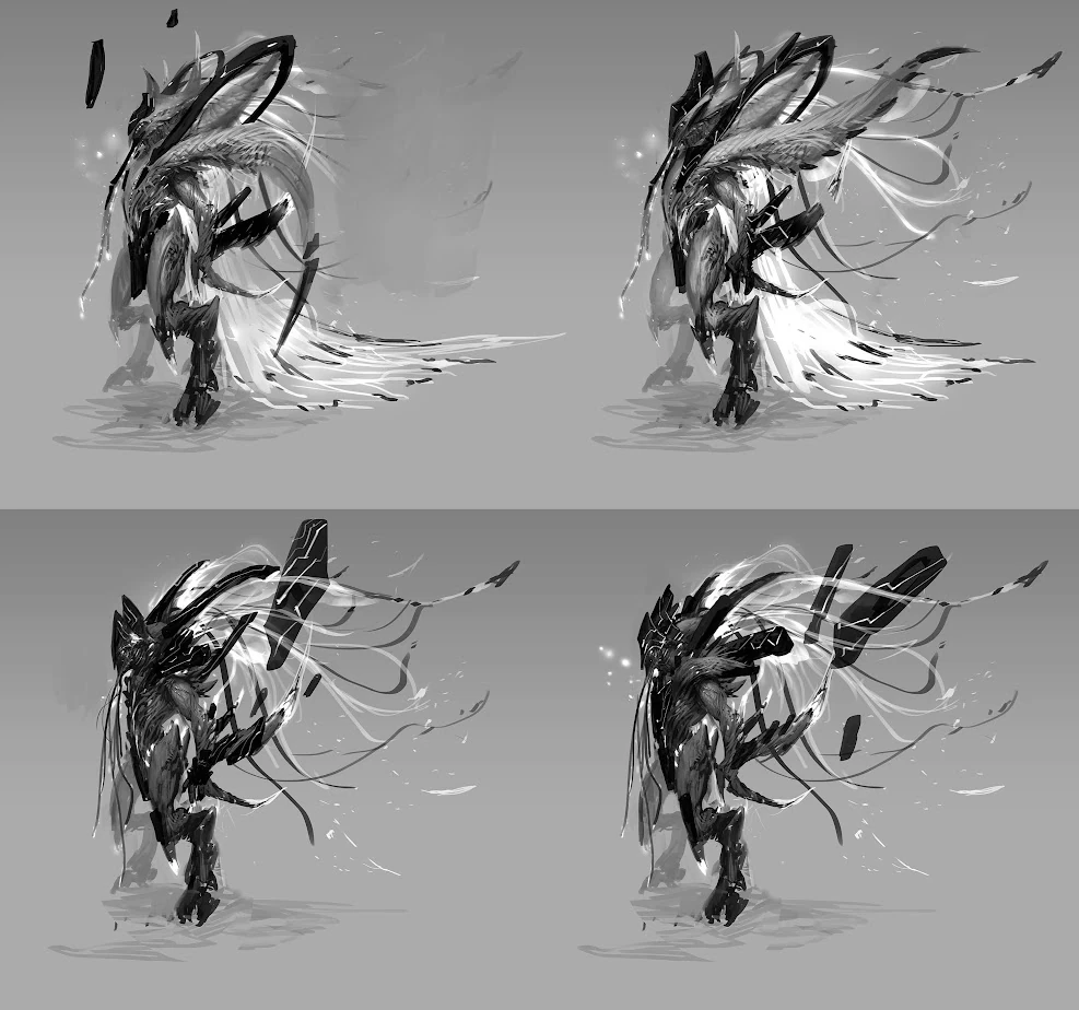 OvermindsWrath's tweet photo. /.../ 

Out of left field but I heavily fw the concept art they made for Hybrids during SC2's development.

Look at these things. https://t.co/OJKdhBavoU
