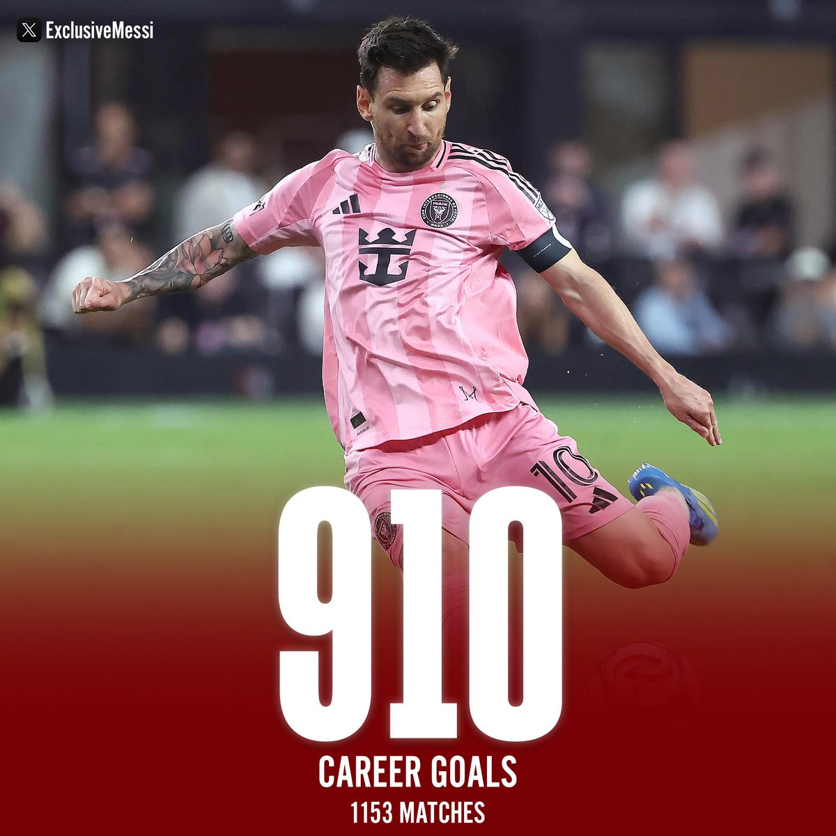 Exclusive Messi tweet media
