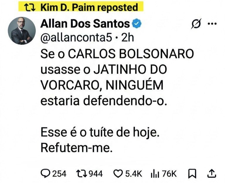 José Vitoreli tweet media