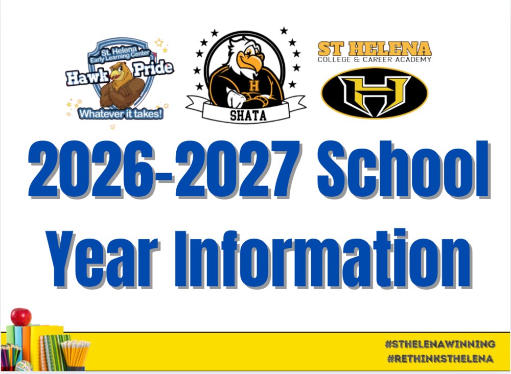 SHCCAMedia's tweet photo. 2026-2027 School Year Information in Progress! https://t.co/JKdUbKKZ8S https://t.co/vOqJMj47e0