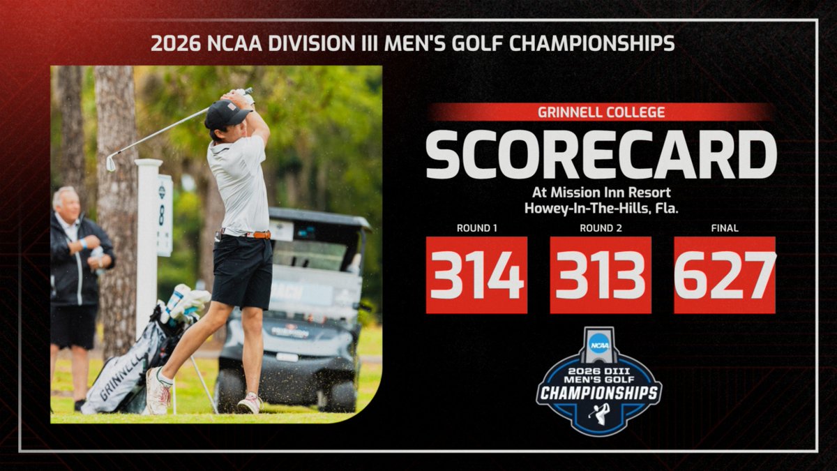 Grinnell Athletics tweet media