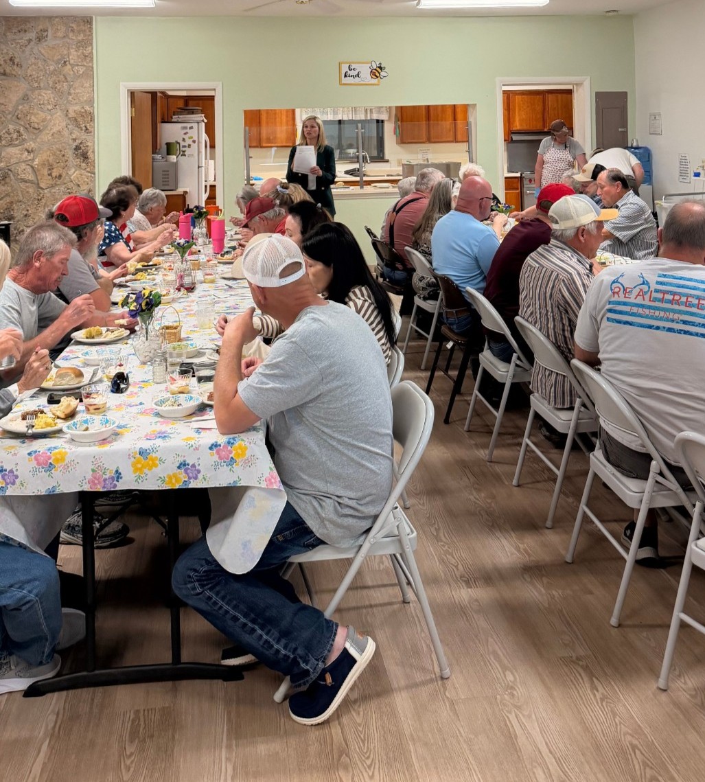 USAO_UT's tweet photo. @USAttyHolyoak visited Uintah and Daggett County folks today at Vernal and Manila senior centers regarding her Fraud Prevention Initiative for Older Americans. One senior shared he was contacted by a scammer impersonating his grandson & seeking funds to pay for an emergency.  Imposter scams are common and tricky!
⚠️TIP: Beware of Voice Cloning 
🔗FTC: https://t.co/vWpFzetGt5
🔗FBI: https://t.co/i6T0iNdmky