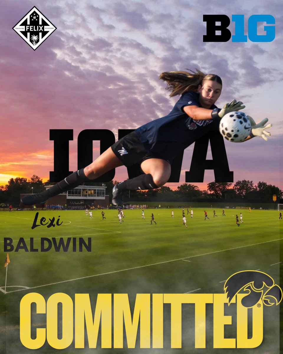 TrainingFelix's tweet photo. 🚨Transfer Signing!🚨

Congrats to @lexibaldwingk on signing to @HawkeyeSoccer! 👏🏾👏🏾

A transfer isn’t about running from something, it’s about moving toward the right opportunity. The right fit can change everything. 

#corajeycorazón #FTARecruiting #TransferPortal https://t.co/id9kJoM64u