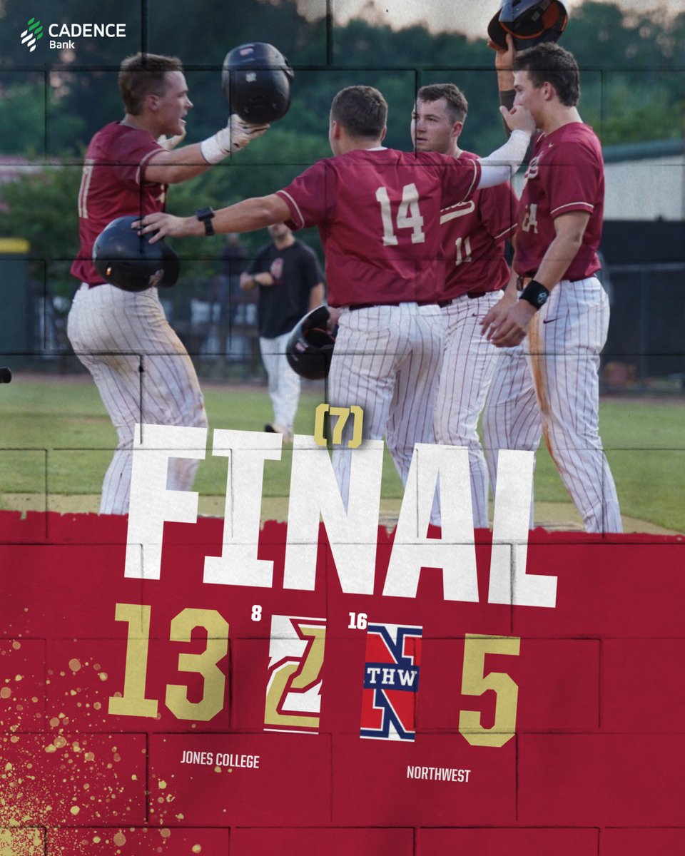 JC_Bobcats's tweet photo. @ChaseRussell28 @JC_BobcatsBB Brayden Quick's grand slam highlights a nine-run fifth and Colton Smith logs a quality start with 8 K as Jones College run-rules Northwest in the opener. The Bobcats are one win away from Enid. https://t.co/yNjroRzYsQ