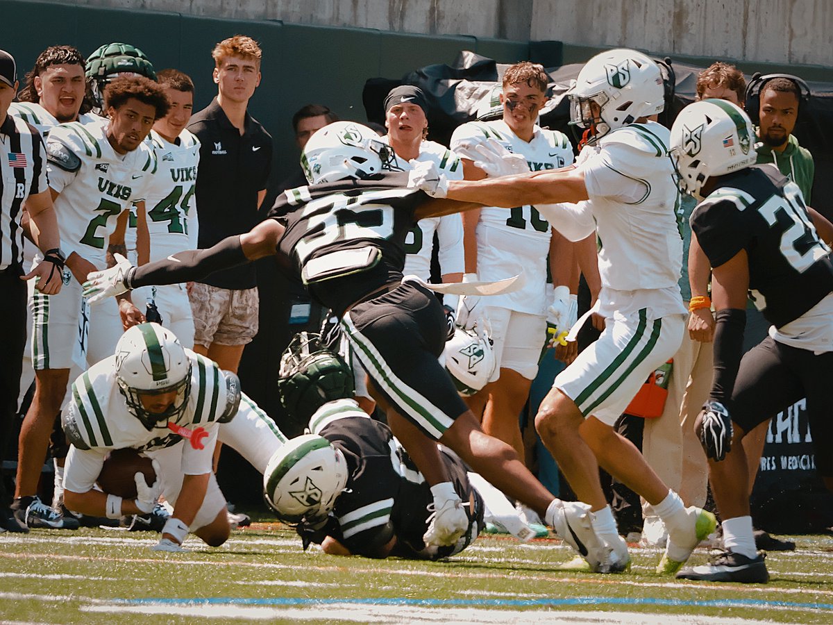 hayneumann's tweet photo. The @psuviksFB team is working hard to revitalize the program and get fans excited for Vikings football again.

I composed a photo essay for PSU Vanguard detailing the Vikings' annual Spring Game.

Check it out here: https://t.co/jwBtPfmho8 https://t.co/kf4Riy8V5a