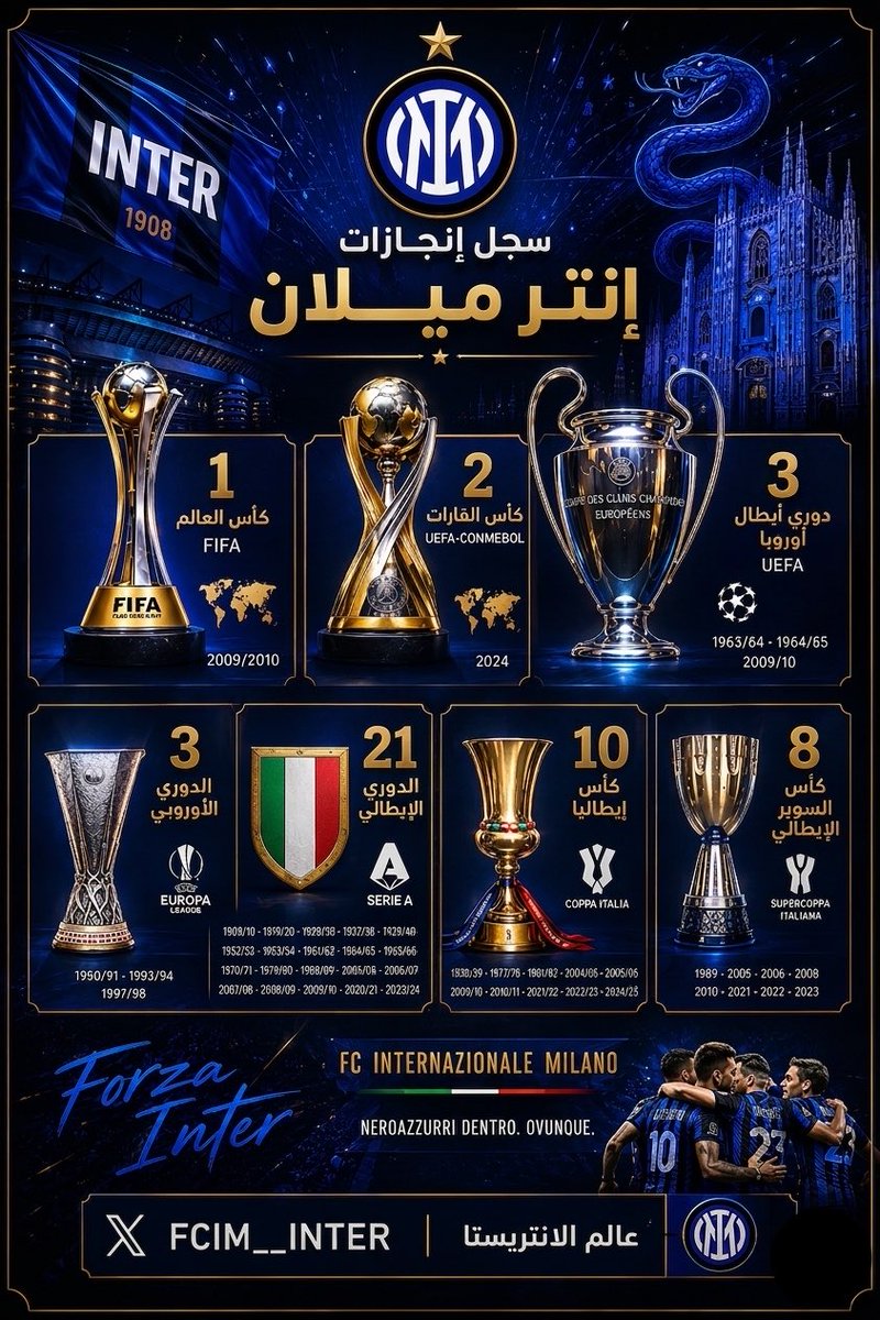 عالم الانتريستا | FCIM INTER⭐️⭐️ tweet media