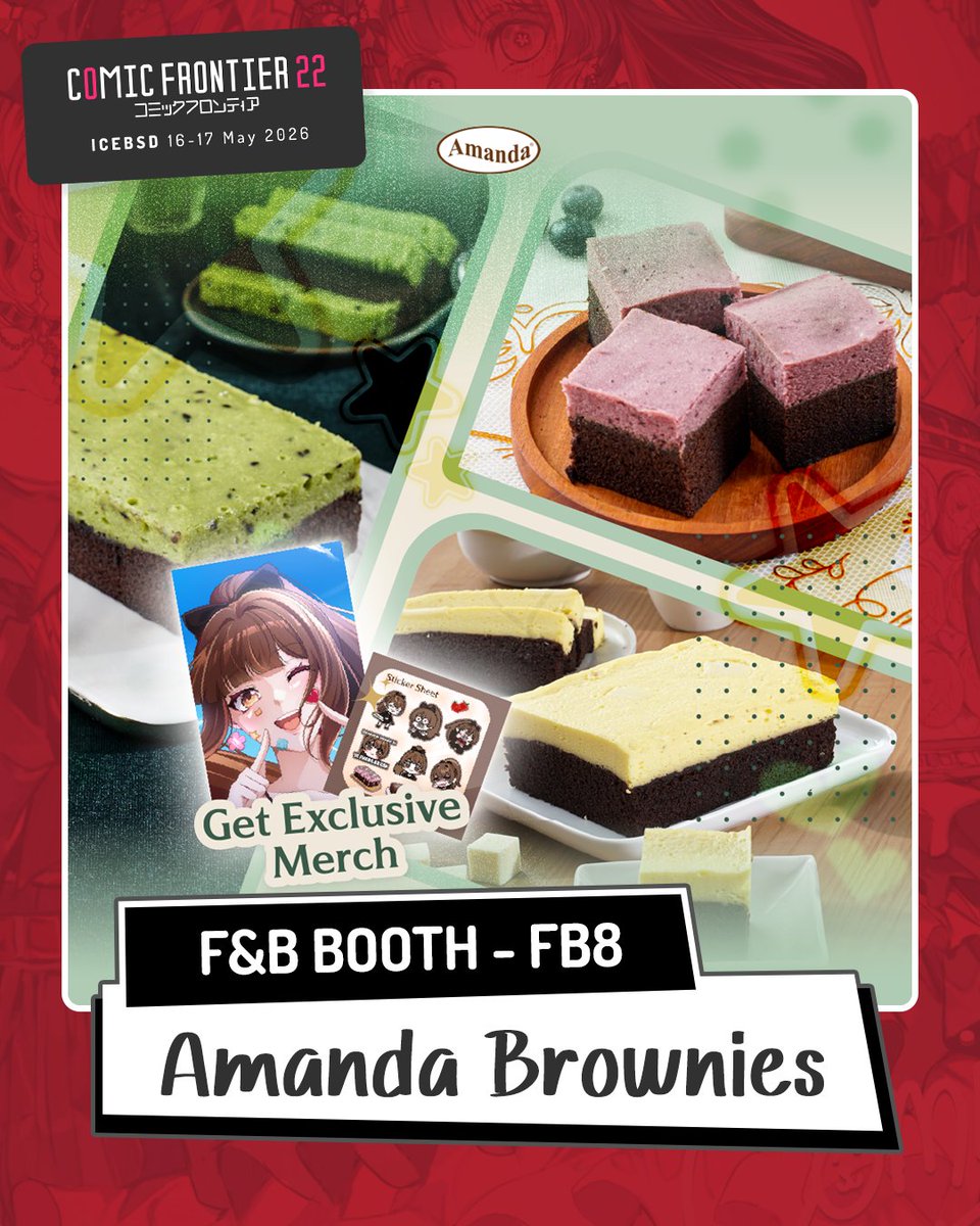 Amanda Brownies『CF22 - FB8』 tweet media