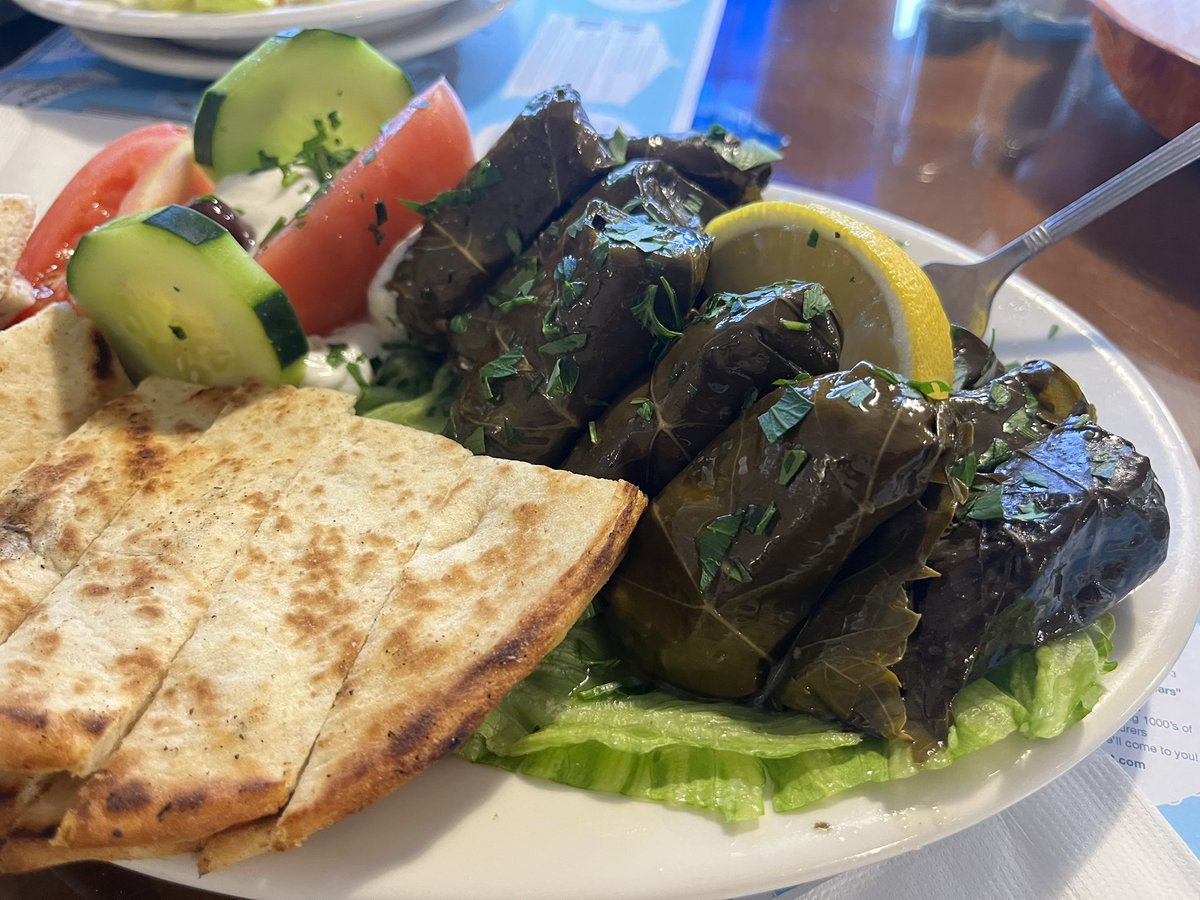 MarcHurBoston's tweet photo. Enough Greek food to feed an army this evening. #Tasos #Norwood https://t.co/1Ch5ssmlu6