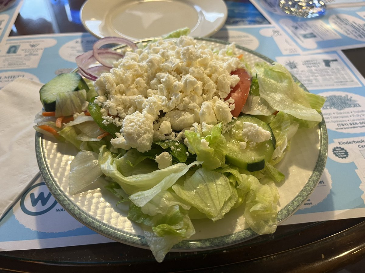 MarcHurBoston's tweet photo. Enough Greek food to feed an army this evening. #Tasos #Norwood https://t.co/1Ch5ssmlu6