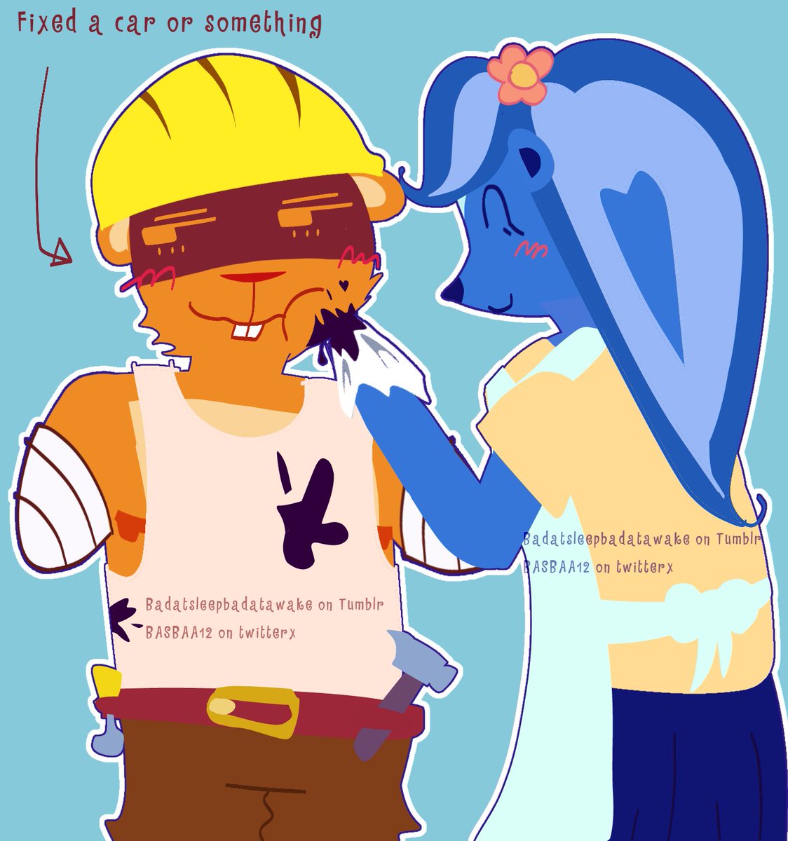 BASBAA12's tweet photo. Hantunia moment yayay #htf #htftwt #happytreefriends https://t.co/AhxKFCJm3K
