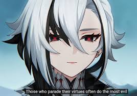 CosmicGalvatron's tweet photo. @BaphoKenki @hoyopurgatory Which is ironic because Arle is the same woman who said this https://t.co/qofcSVnCHn