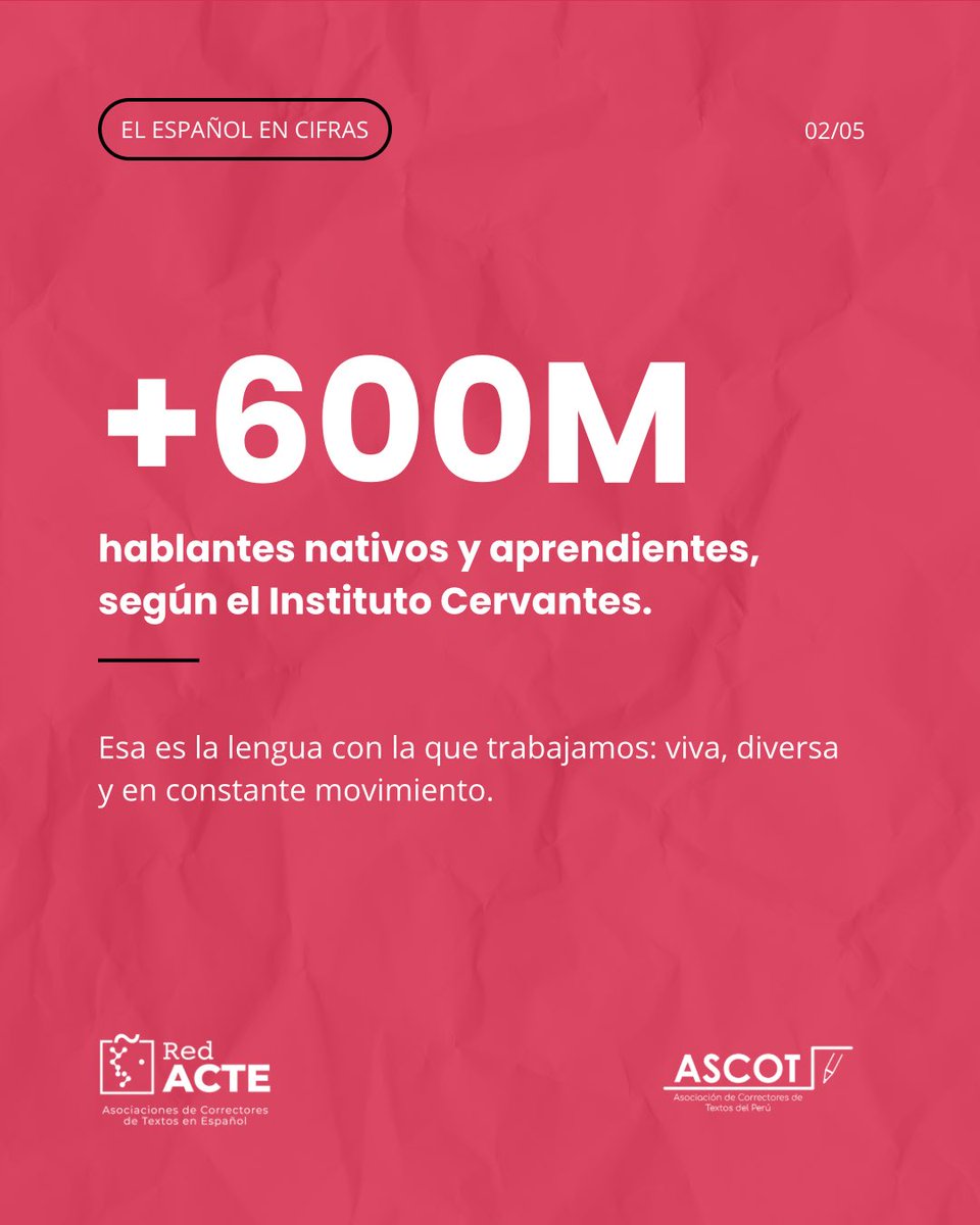 AscotPeruOf's tweet photo. Los correctores no somos censores de lenguaje: somos profesionales que trabajan con un español que es muchos españoles. 🇵🇪

#CICTE2026 #CorregirEnPlural #ASCOT #Lima2026 #RedACTE https://t.co/PZXgehUAmP