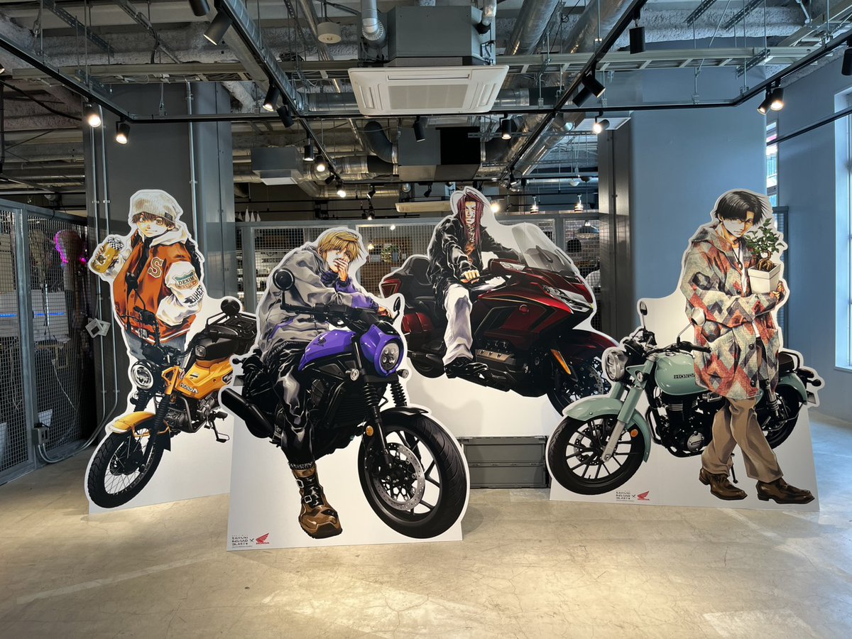 『最遊記RELOAD BLAST × Honda』POP UP SHOP tweet media