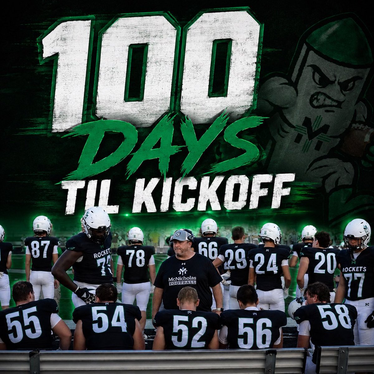 McNRocketFtball's tweet photo. The countdown is on. https://t.co/WbRa3xUHir
